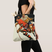 Tote Bag Match de hockey sur glace (De près)