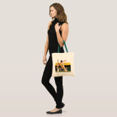Tote Bag Match de tennis de doubles (Devant (modèle))
