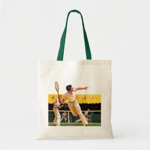 Tote Bag Match de tennis de doubles