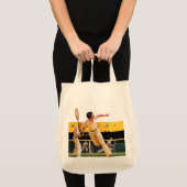Tote Bag Match de tennis de doubles (Devant (produit))