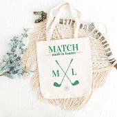 Tote Bag Match Fabriqué dans le Ciel Golf Bachelorette Brid