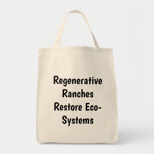 Tote Bag Matériau naturel "Restauration des anches régénéra (Devant)