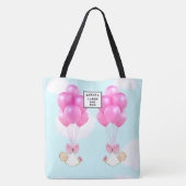 Tote Bag Maternité Hôpital Girl Twins (Dos)