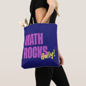 Tote Bag Math Rocks Enseignant quotidien (De près)
