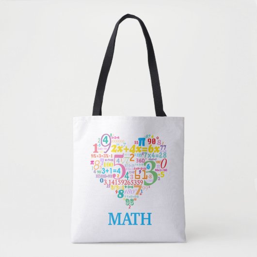 Tote Bag Mathe cardiaque (Devant)