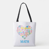 Tote Bag Mathe cardiaque (Dos)