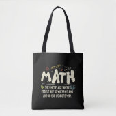 Tote Bag Mathématiques Mathématiques Mathématiques Math Ens (Devant)