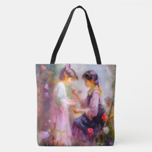 Tote Bag Matin dans un jardin