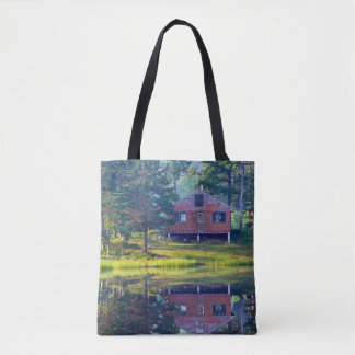 Tote Bag Matin de pays élevé