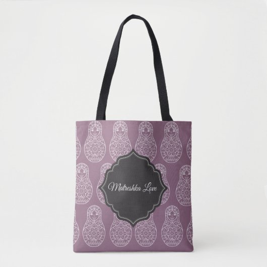Tote Bag Matreshka personnalisable (Devant)