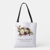 Tote Bag Matron d'honneur automne mariage de automne nuptia (Dos)