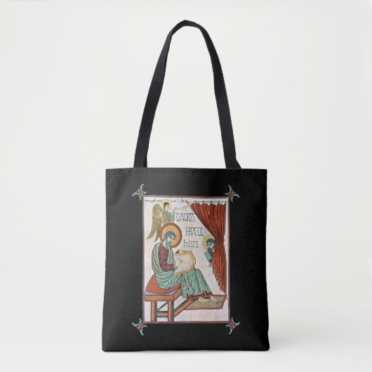Tote Bag Matthew Du Manuscrit Médiéval De Lindisfarne (Devant)