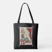 Tote Bag Matthew Du Manuscrit Médiéval De Lindisfarne (Dos)