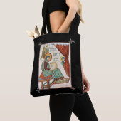 Tote Bag Matthew Du Manuscrit Médiéval De Lindisfarne (De près)