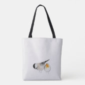 Tote Bag Matthieu 6:26 Aquarelle Oiseaux (Dos)