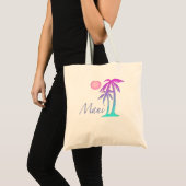 Tote Bag Maui Hawaii Souvenir Palm Tree Hawaiian Island Sun (Devant (produit))
