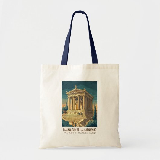 Tote Bag Mausoleum at Halicarnassus 7 Wonders of the World (Devant)