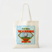 Tote Bag Mauvais conducteur Golf (Devant)