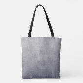Tote Bag Mauvaise fille face bleu gris (Dos)