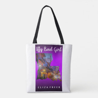 Tote Bag Mauvaise fille incertaine et vers le bas