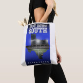 Tote Bag Mauvaise fille incertaine et vers le bas (De près)