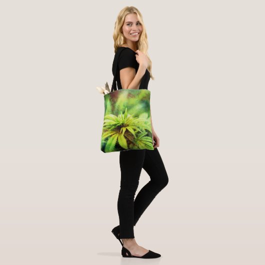 Tote Bag Mauvaise herbe (Sur le modèle)