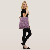 Tote Bag Mauve... (Sur le modèle)