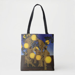Tote Bag Maxfield Parrish Les Porteurs de Lanternes 1908 Vi