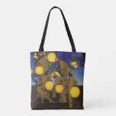 Tote Bag Maxfield Parrish Les Porteurs de Lanternes 1908 Vi (Dos)