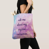 Tote Bag Me Demander À Propos De Ma Collection Crystal (De près)