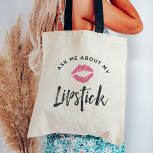 Tote Bag Me Demander Mon Lipstick   Distributeur de produit