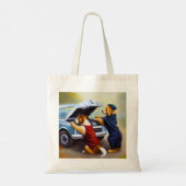 Tote Bag Mécanique des chiens (Dos)