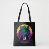 Tote Bag Mécanique Robotique Main Moderne | (Devant)