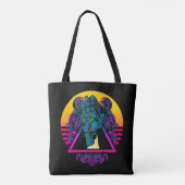 Tote Bag Mécanique Robotique Main Moderne | (Dos)