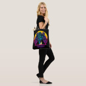 Tote Bag Mécanique Robotique Main Moderne | (Sur le modèle)