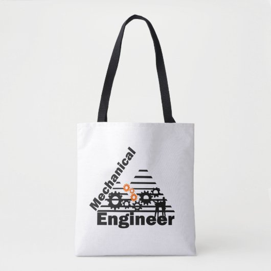 Tote Bag Mechanical Engineering Funny Engineer (Devant)