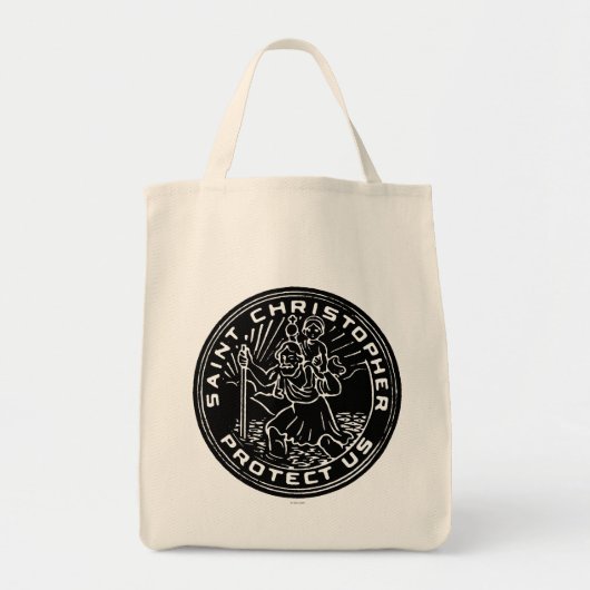 Tote Bag Médaille de Christopher de saint (Devant)