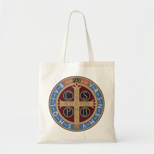 Tote Bag Médaille de saint Benoît (Devant)