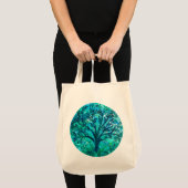 Tote Bag Médaillon d'arbre (Devant (produit))