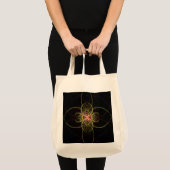 Tote Bag Médaillon rouge Par Alexandra Cook alias Linandara (Devant (produit))
