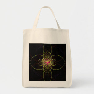 Tote Bag Médaillon rouge Par Alexandra Cook alias Linandara