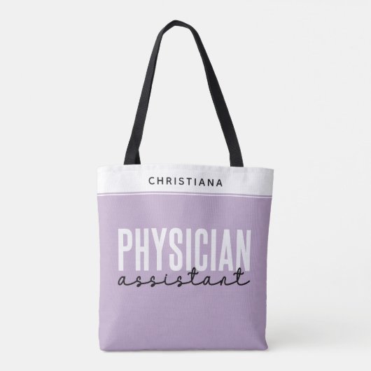 Tote Bag Médecin personnalisé Assistant PA Graduation (Dos)