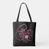 Tote Bag Médecine Cadeau Stethoscope Coeur Infirmière Si vo (Dos)