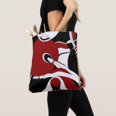 Tote Bag Méditation avec cercles (De près)