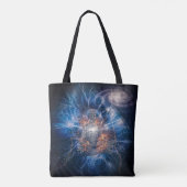 Tote Bag Méditation dans l'espace (Dos)