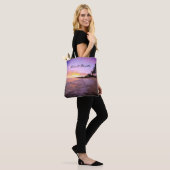 Tote Bag Méditation de plage (Sur le modèle)