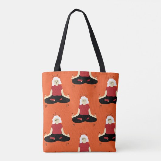 Tote Bag Méditation Transcendantale (Dos)