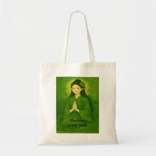 Tote Bag Méditation Zen Personnalisée Art Whimsical Mindful