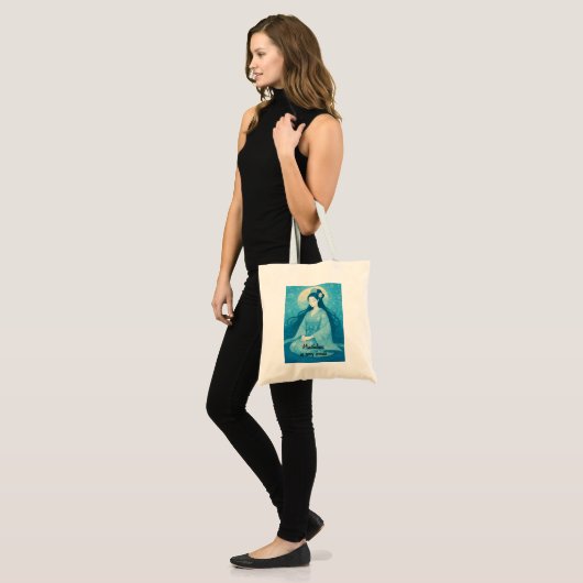 Tote Bag Méditation Zen Personnalisée Art Whimsical Mindful (Devant (modèle))