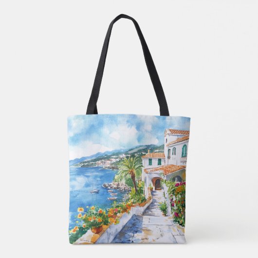 Tote Bag Mediterranean Summer (Dos)